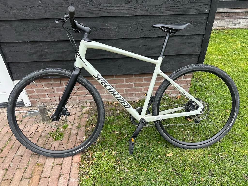 Specialized Sirrus X 4.0 - Maat L - White Sand - 2022, Gebruikt, Versnellingen, 57 tot 61 cm, Ophalen