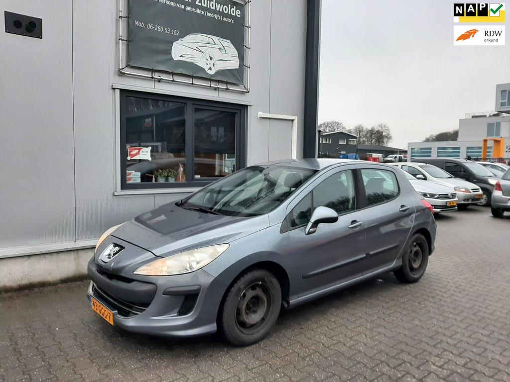 Peugeot 308 1.6 HDiF X-line, Auto's, Peugeot, Stof, Gebruikt, Zwart, 4 cilinders