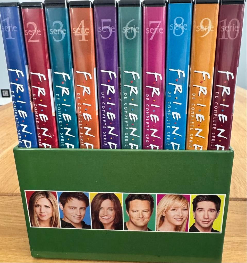 Friends dvd box serie 1 t/m 10, Cd's en Dvd's, Dvd's | Tv en Series, Ophalen, Gebruikt, Alle leeftijden, Boxset