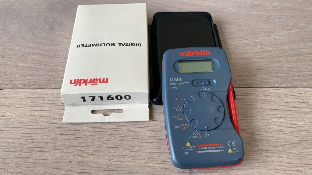 Marklin 171600 digital multimeter, Wisselstroom, Verzenden, Overige typen, Nieuw