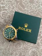 Rolex Datejust 41mm Groene Wijzerplaat Two Tone Jubilee, Polshorloge, Nieuw, Ophalen of Verzenden, Rolex