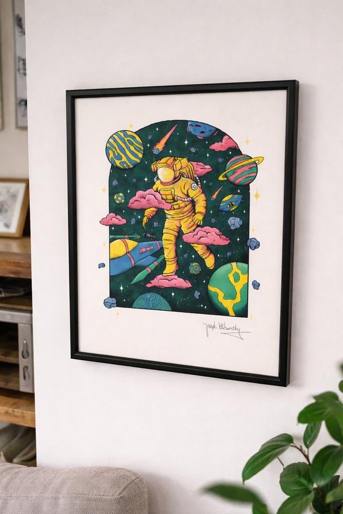 Joseph Klibansky Kunstwerk: 'Beyond the Clouds', Ophalen of Verzenden