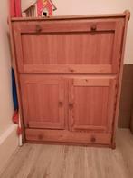 Klepkast commode tienerkast bureaukast computerkast, Ophalen, Gebruikt