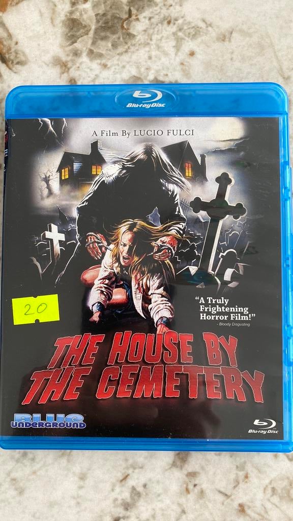 The house by the cemetery blu ray horror, Ophalen of Verzenden, Zo goed als nieuw, Horror