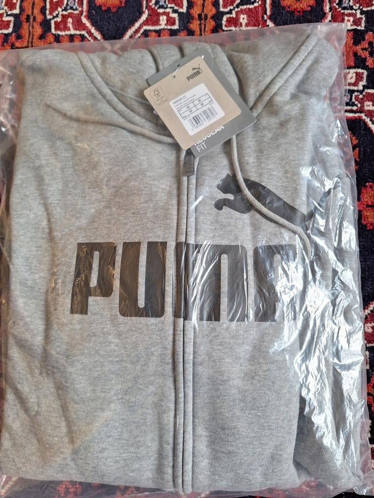 M  PUMA   VEST met rits/ capuchon, Ophalen of Verzenden, Nieuw, Zwart, Algemeen