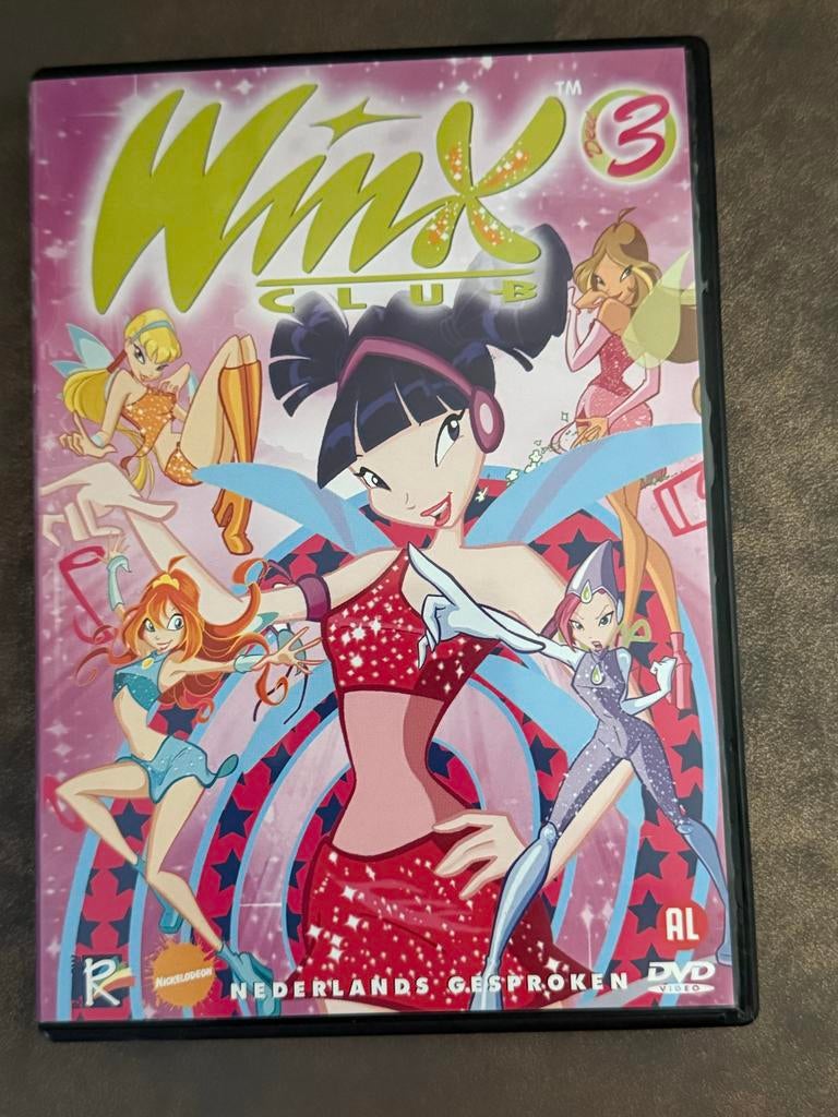 Winx Club 3 DVD - Nederlands Gesproken, Avontuur, Gebruikt, Alle leeftijden, Ophalen of Verzenden