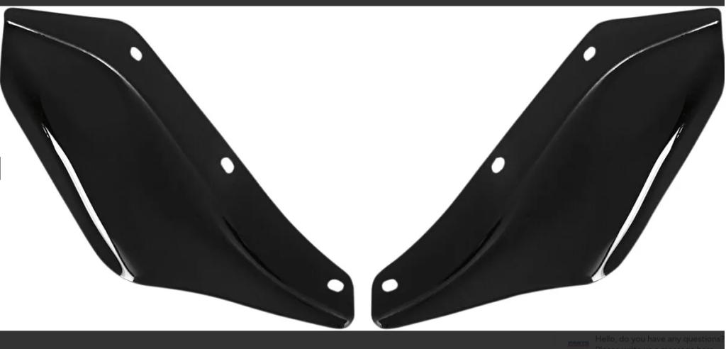 Side Deflectors  97-13 FLHT/FLHX, Motoren, Onderdelen | Harley-Davidson, Niet ingevuld, Niet ingevuld, Nieuw, Ophalen of Verzenden