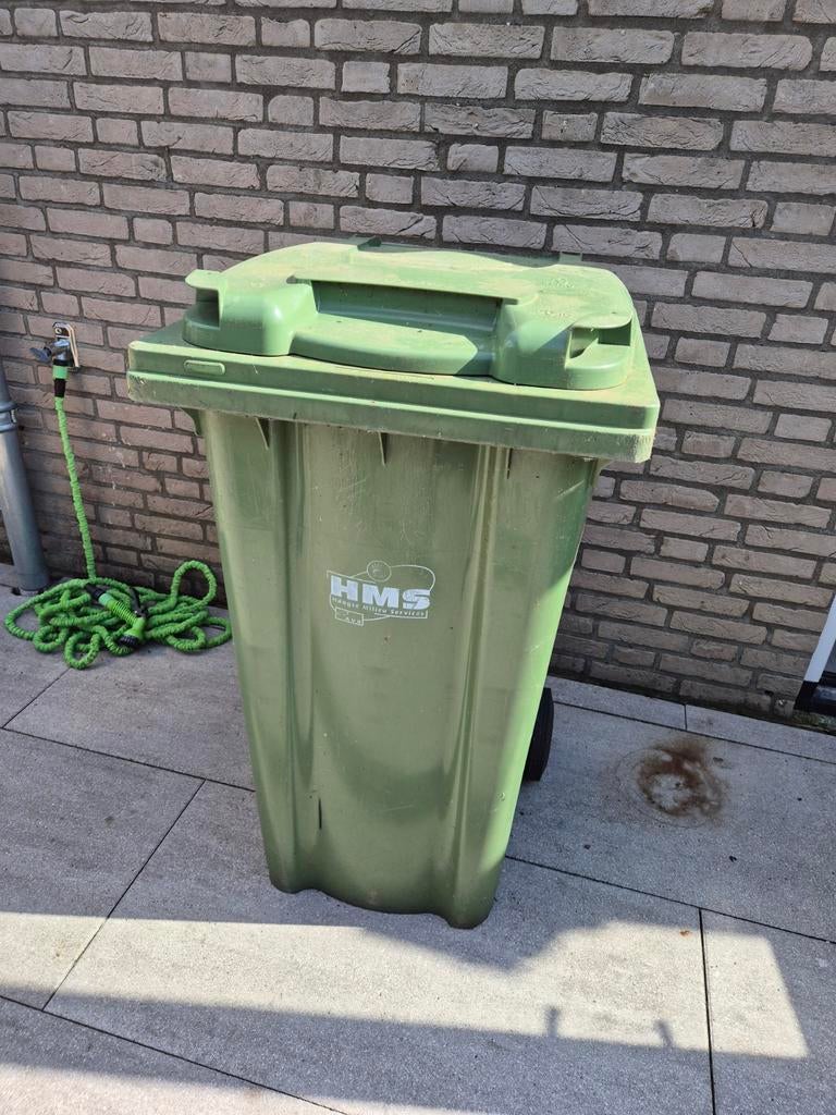 Groene kliko 110 liter - Gebruikt, Ophalen, Kunststof, Gebruikt, 40 liter of meer