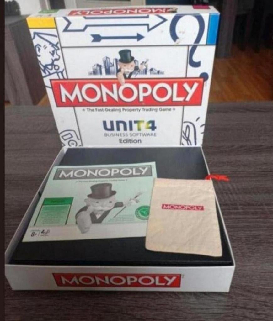 Monopoly Unit4 Business Software Edition, Hobby en Vrije tijd, Gezelschapsspellen | Bordspellen, Ophalen of Verzenden