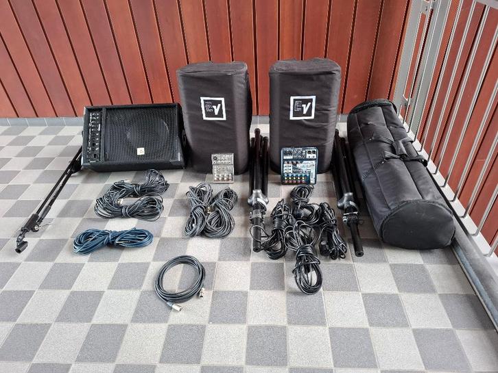 Complete zanginstallatie, Muziek en Instrumenten, Versterkers | Keyboard, Monitor en PA, Gebruikt, Overige typen, 1000 watt of meer