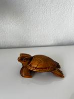 Klein houten opbergdoosje schildpad uit de Filipijnen, Ophalen