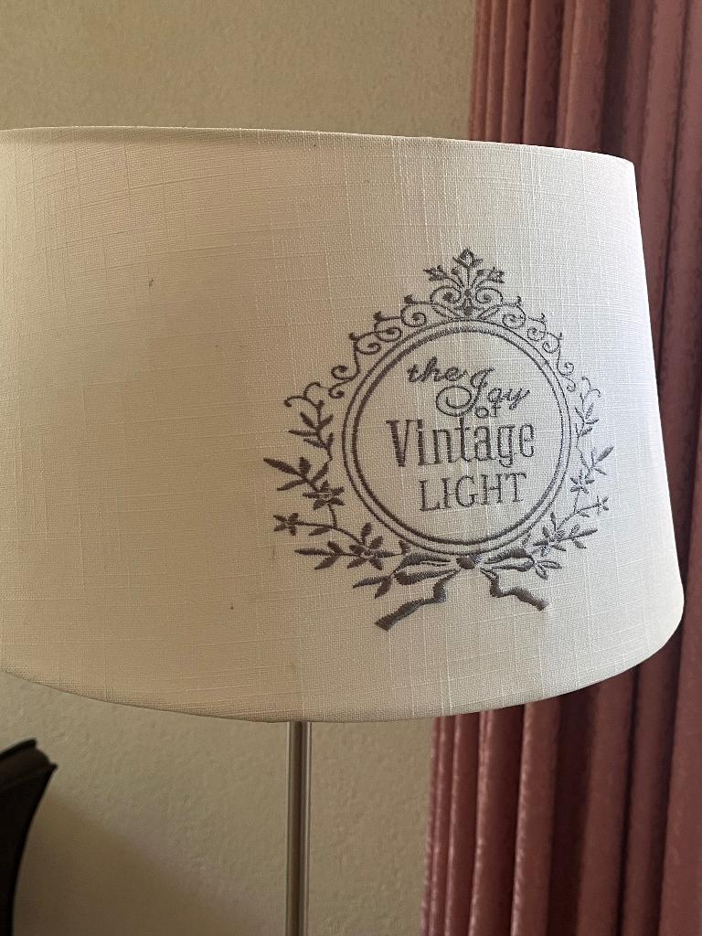 Lamp met lampenkap, Huis en Inrichting, Ophalen, Zo goed als nieuw, Minder dan 100 cm