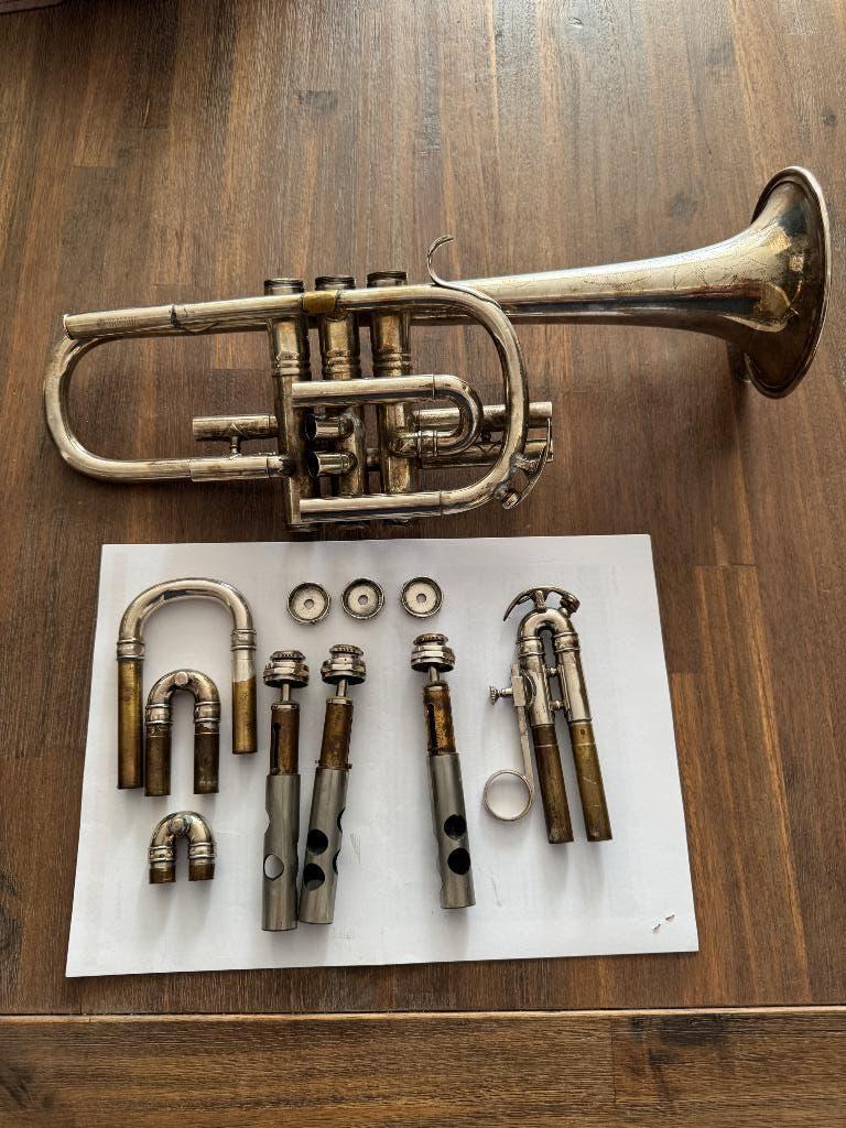 Julius Kielwerth, Muziek en Instrumenten, Ophalen of Verzenden, Gebruikt, Overige typen, Met koffer