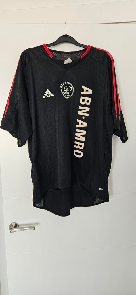 Ajax Adidas ABN AMRO Voetbalshirt Zwart Maat L, Verzamelen, Sportartikelen en Voetbal, Ophalen of Verzenden