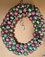 Zelfgemaakte krans met verlichting, Ophalen of Verzenden, Zo goed als nieuw