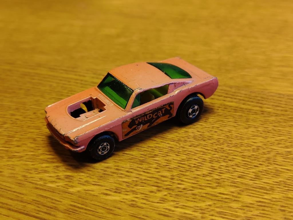 Ford Mustang Wildcat Dragster Matchbox, Ophalen of Verzenden, Zo goed als nieuw, Auto