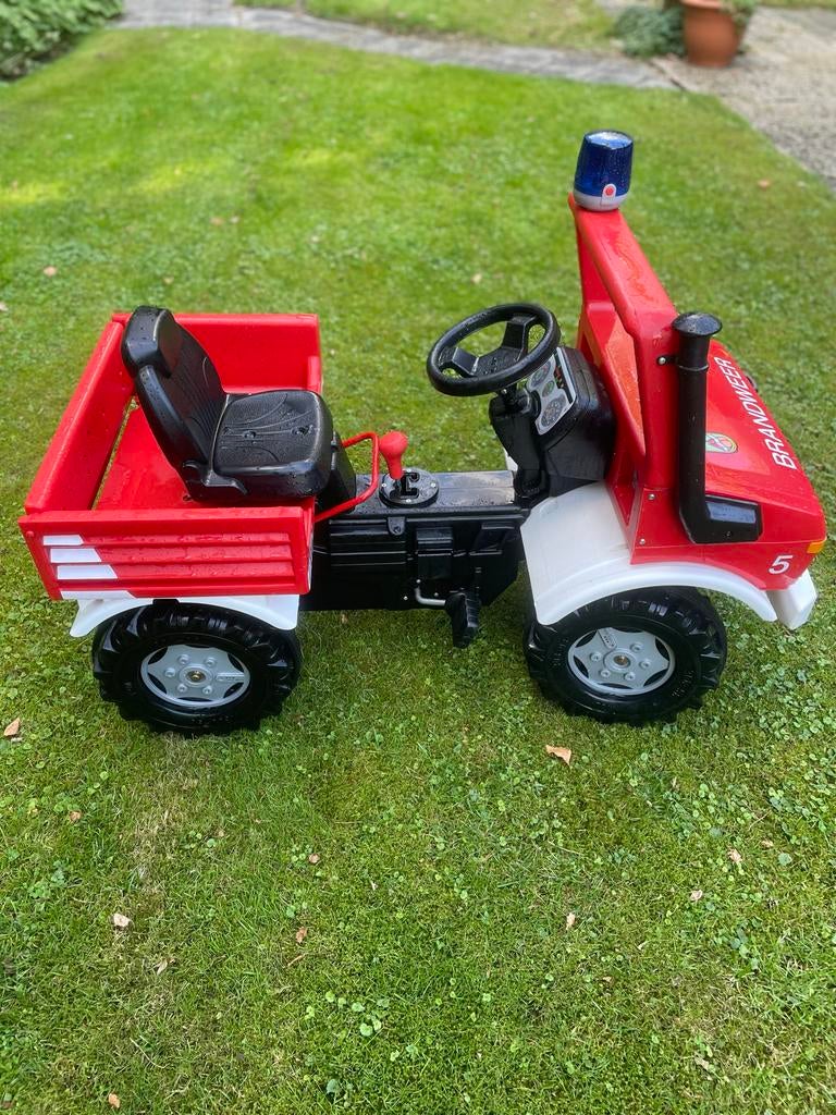 Brandweerauto Mercedes Unimog - Zo goed als nieuw, Ophalen of Verzenden, Zo goed als nieuw