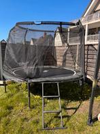Trampoline Salta premium black met net+ trap, Kinderen en Baby's, Speelgoed | Buiten | Trampolines, Ophalen, Gebruikt