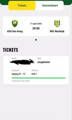 Ticket ADO-rkc, Eén persoon