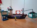 Playmobil vrachtschip met kraan en containers, Ophalen of Verzenden, Zo goed als nieuw, Complete set