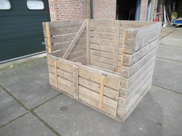 Kisten voor haardhout, Tuin en Terras, Haardhout, Minder dan 3 m³, Ophalen of Verzenden