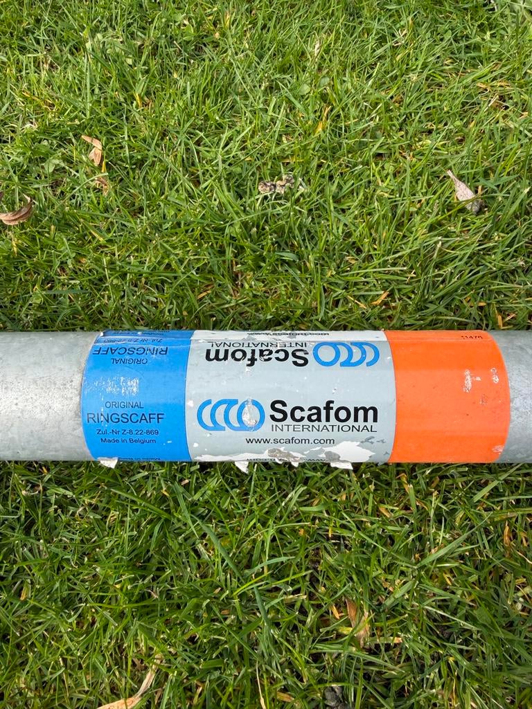 Scafom steiger, Ophalen of Verzenden, Gebruikt, Gevelsteiger, 5 meter of hoger