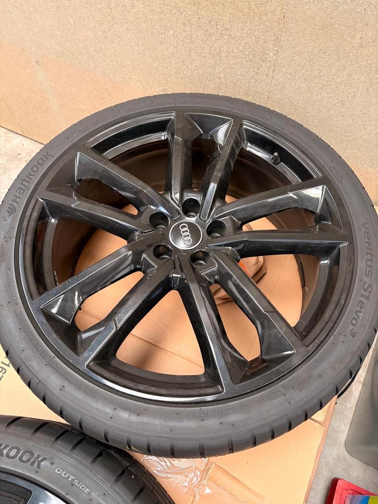 Originele Audi S6 Velgen met lichte gebruikssporen, Gebruikt, 255 mm, Banden en Velgen, Personenwagen