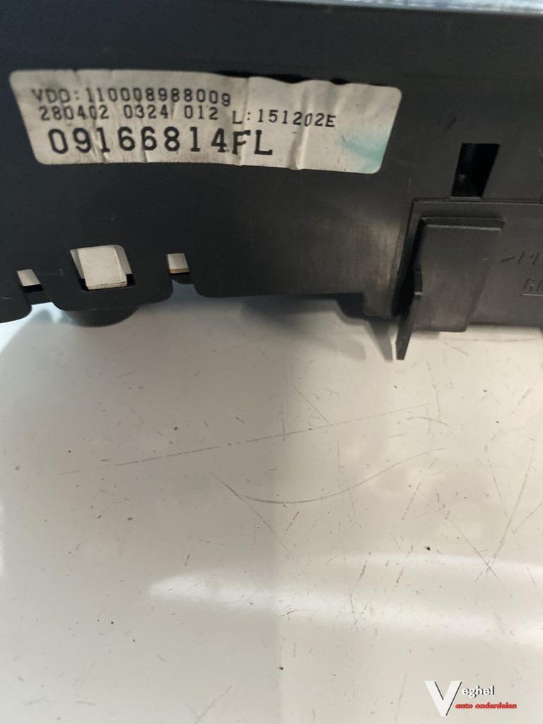 Opel Corsa C 2001 1.0 Km Tellerklok  09166814 FL, Gebruikt, -, -, Ophalen of Verzenden