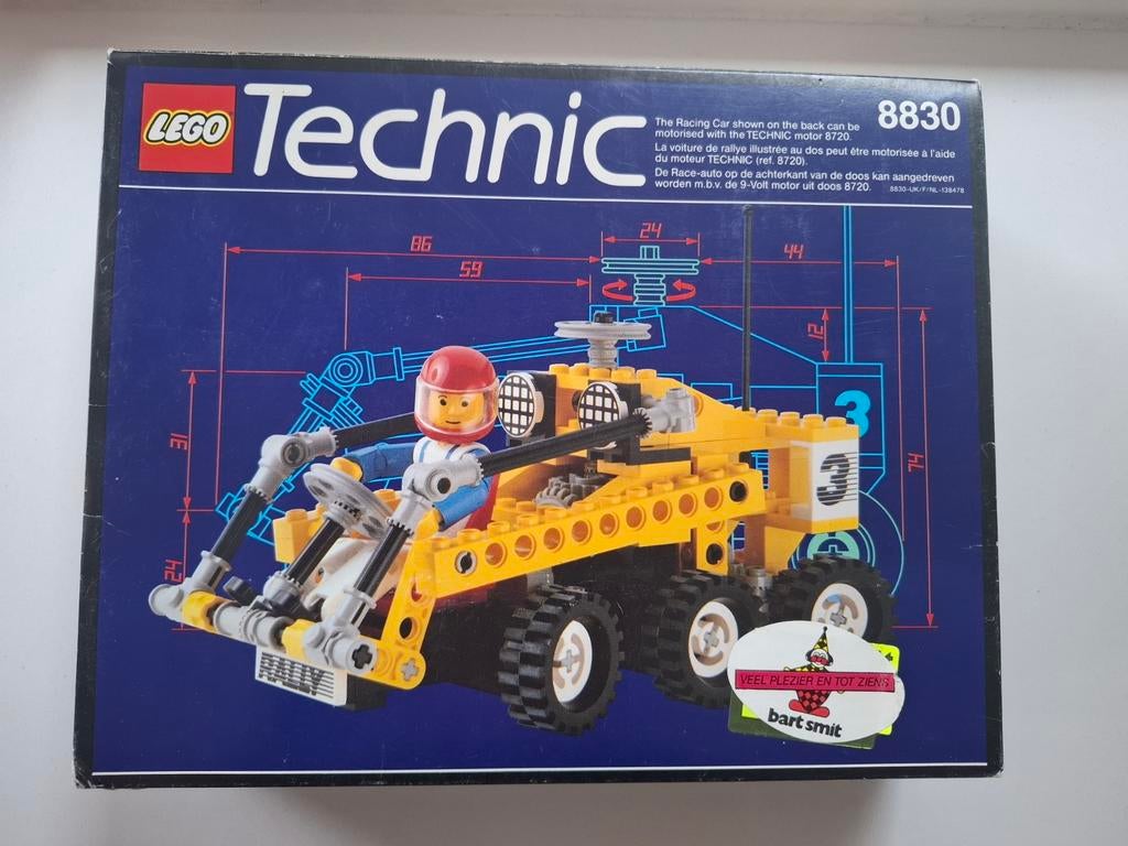 Lego Technic 8830 Compleet/inclusief boekje en doos, Ophalen, Zo goed als nieuw