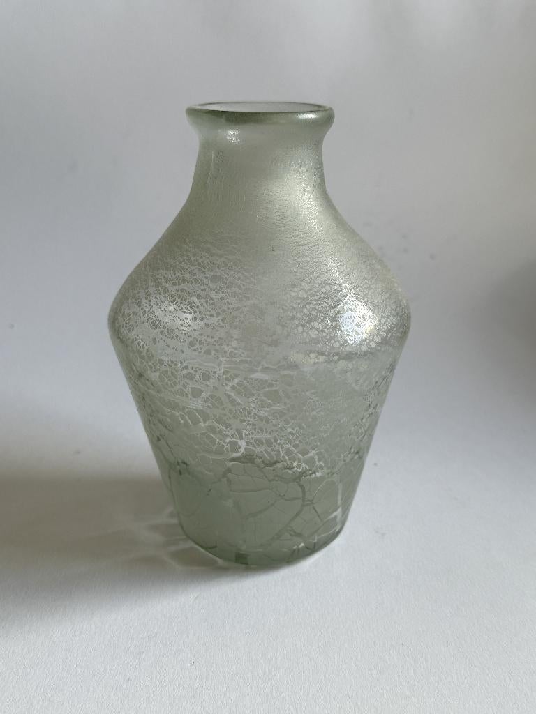 tincraquelé-vaasje W.J. Rozendaal, Antiek en Kunst, Ophalen of Verzenden