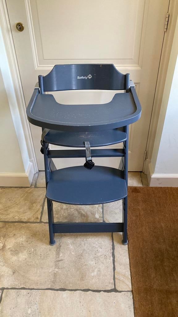 Kinderstoel Safety 1st grijs, Kinderen en Baby's, Ophalen, Gebruikt, Meegroeistoel, Gordel(s)