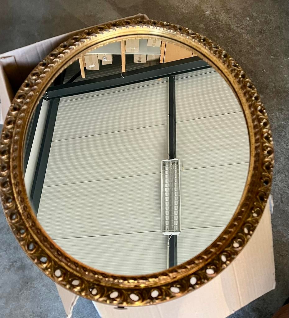 Ovalen spiegel, Ophalen of Verzenden, Ovaal, Minder dan 50 cm, Minder dan 100 cm