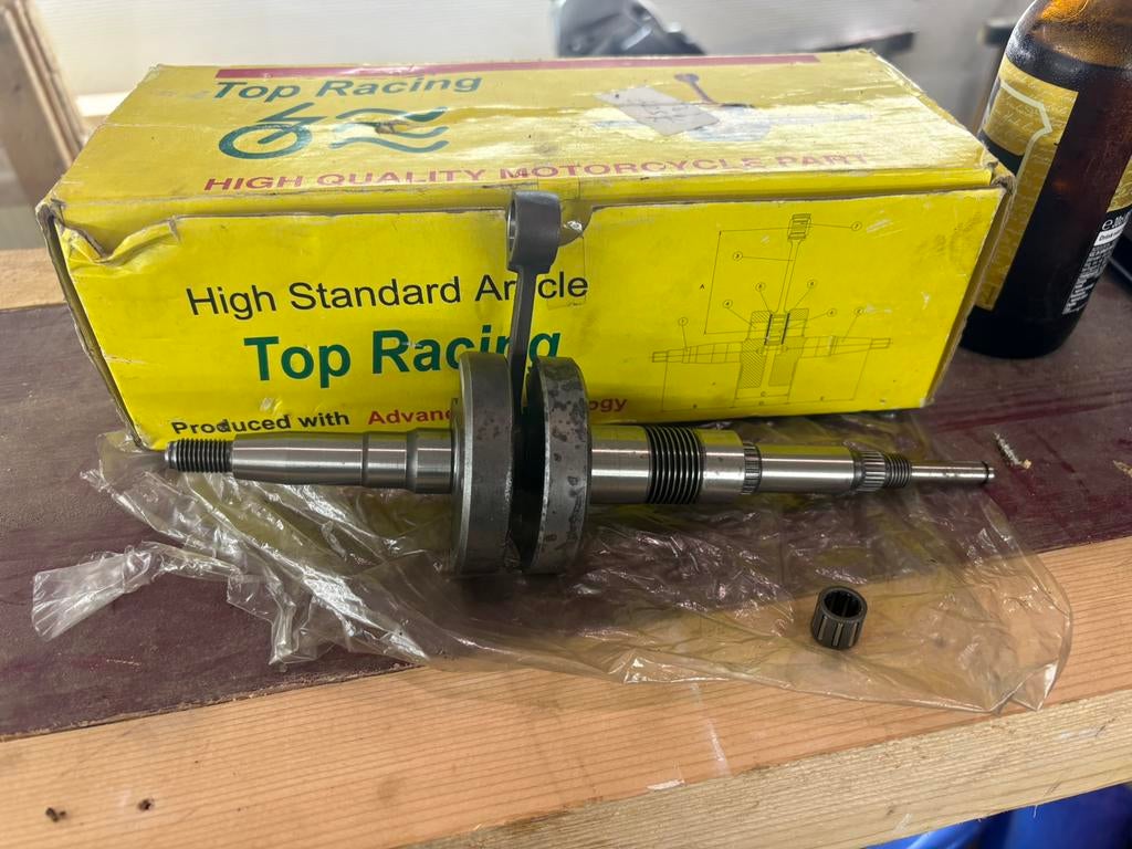 Morini krukas jacil/topracing, Ophalen of Verzenden, Zo goed als nieuw, Blok, Piaggio