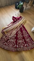 Prachtige Indiase Blouse en fuchsia Set -, Maat XL, Kleding | Dames, Ophalen of Verzenden, Gedragen, Maat 46/48 (XL) of groter