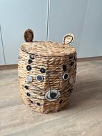 Leuke speelgoedmand voor kinderkamer - dierendesign, Ophalen, Mand, Zo goed als nieuw, Riet