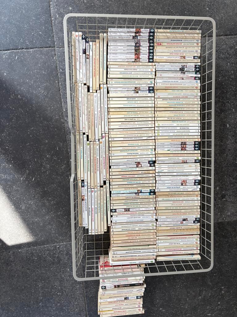 Grote collectie Bouquetreeks boeken - 208 stuks, Ophalen, Gelezen, Nederland
