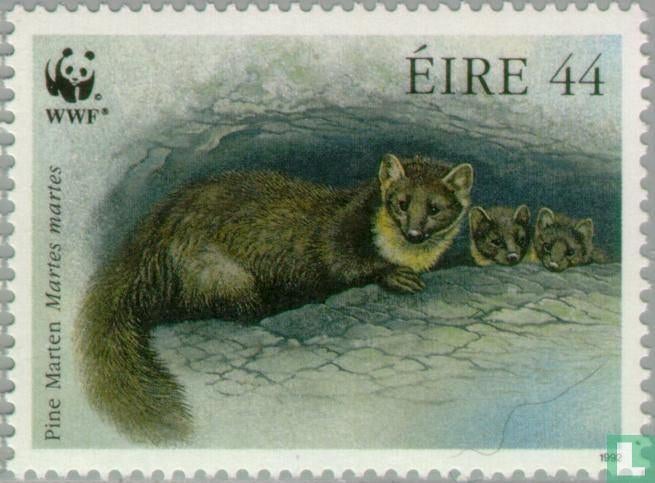 Ierland WWF Boommarter, Ophalen of Verzenden, Ierland, Postfris