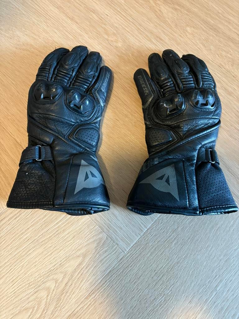 Dainese maat 7/M handschoenen leer zwart, Dainese, Kinderen, Ophalen of Verzenden, Handschoenen