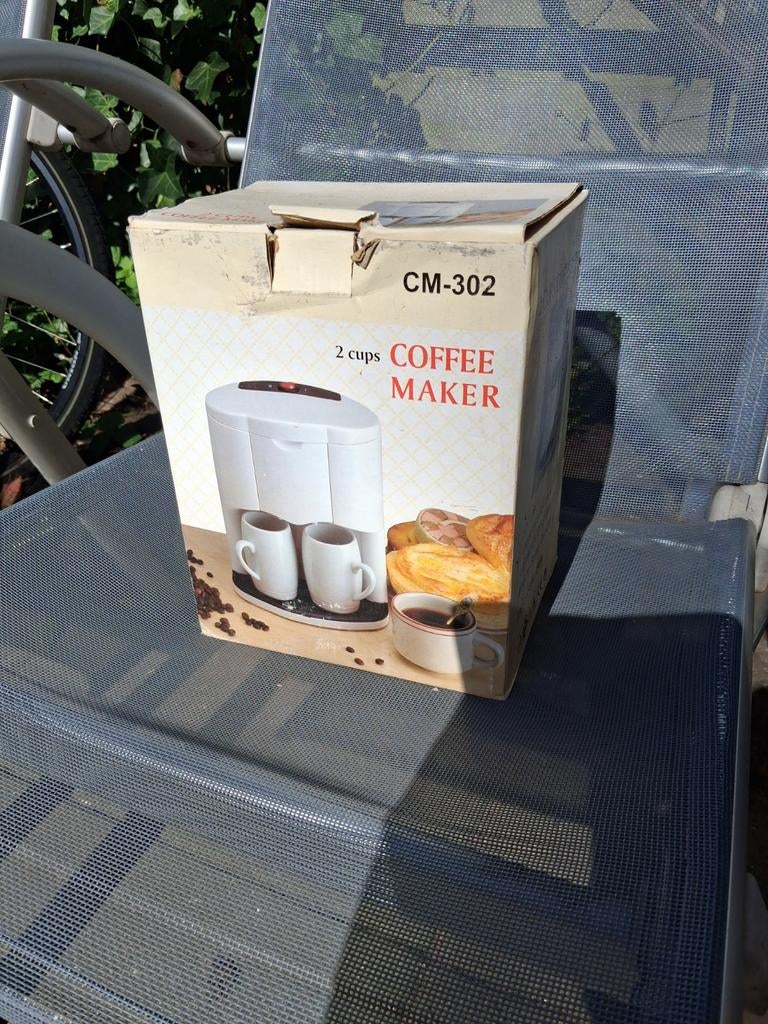 Koffie zet apparaat  2 cups., Witgoed en Apparatuur, Gemalen koffie, Ophalen of Verzenden, 2 tot 4 kopjes, Koffiemachine
