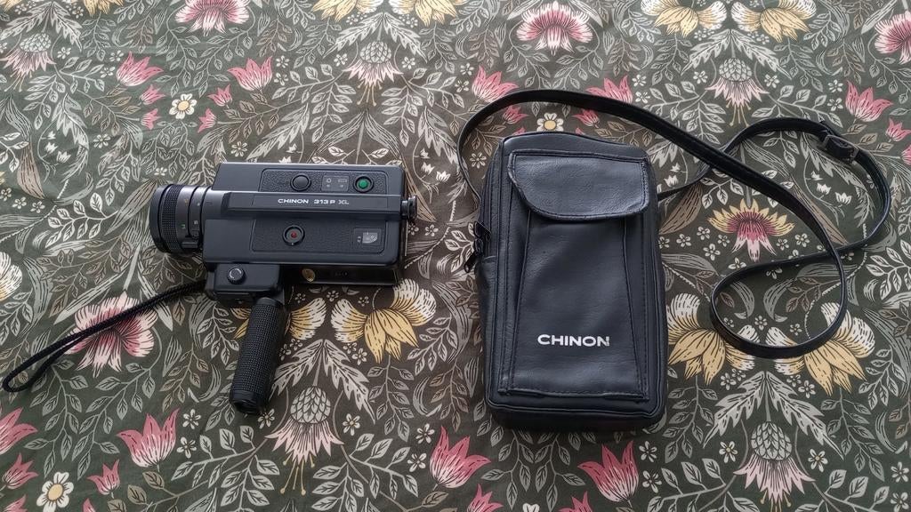 Chinon 313P XL Super 8 filmcamera, Ophalen of Verzenden, 8mm, Camera