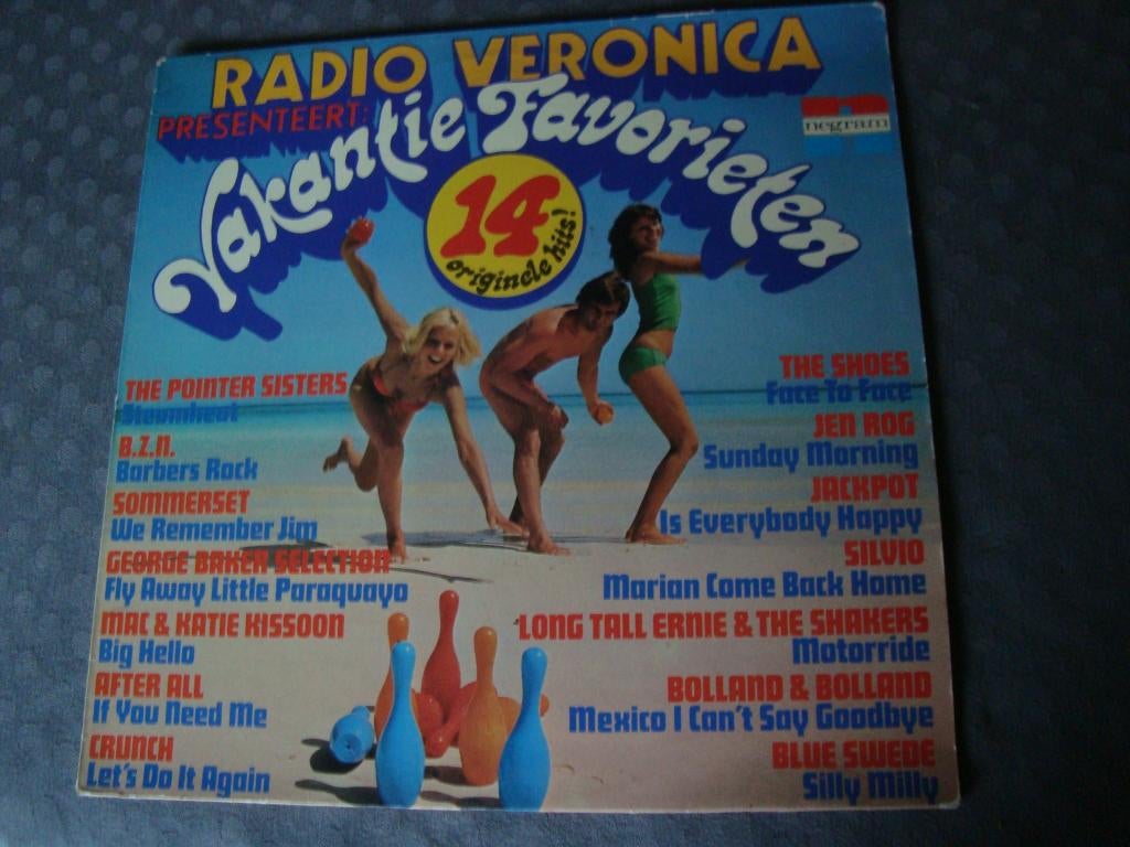 Radio veronica vakantie favorieten, Ophalen of Verzenden, Zo goed als nieuw, 12 inch, Levenslied of Smartlap