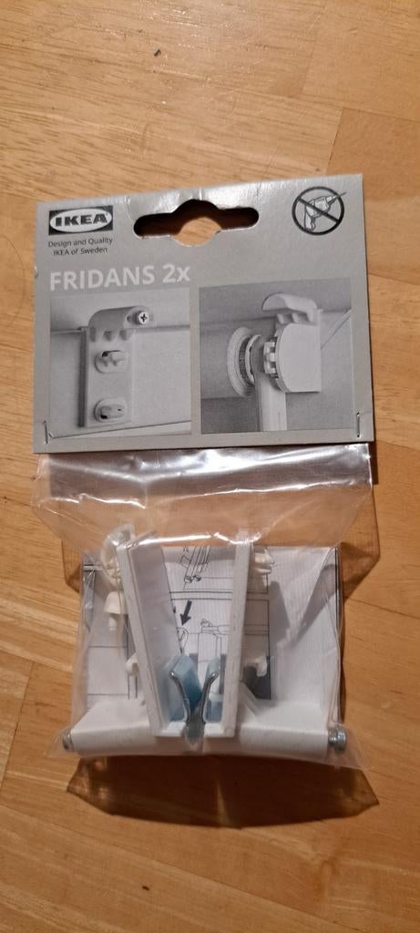 IKEA FRIDANS fittingen voor rolgordijnen - Nieuw, Minder dan 50 cm, Wit, Nieuw, Ophalen of Verzenden