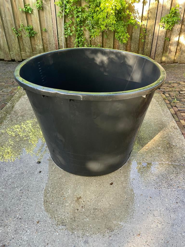 Grote speciekuip / plantenbak / boomkuip/ ijsbad 350L, Ophalen, Kunststof, Rond, Zo goed als nieuw
