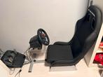 Playseat Evolution Zwart incl. Logitech G29 racestuur, Ophalen, Gebruikt, Playseat of Racestoel, PlayStation 4