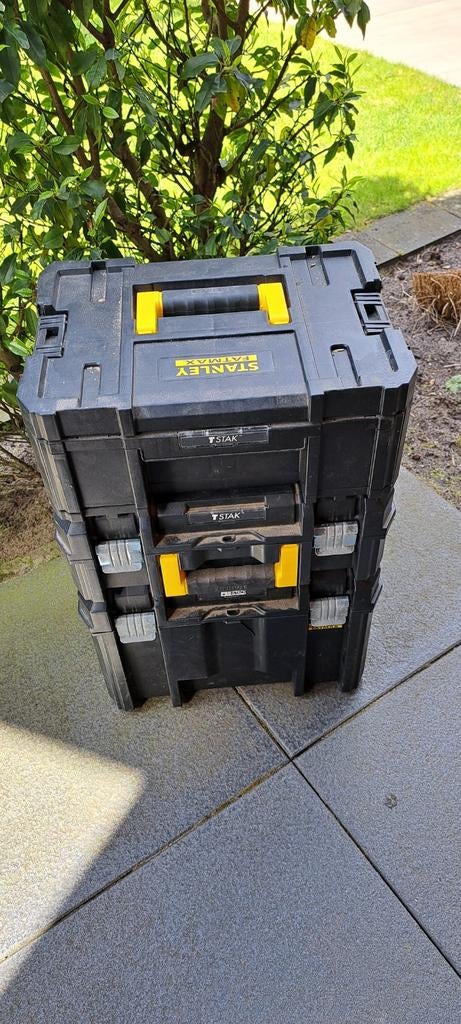 3 stuks, Fatmax gereedschapkisten, Stax systeem, Ophalen, Zo goed als nieuw