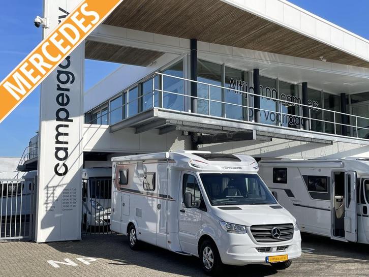 Weinsberg CaraCompact 640MEG MERCEDES AUTOMAAT ENKELE BEDDEN, Caravans en Kamperen, Campers, Bedrijf, tot en met 3, Half-integraal