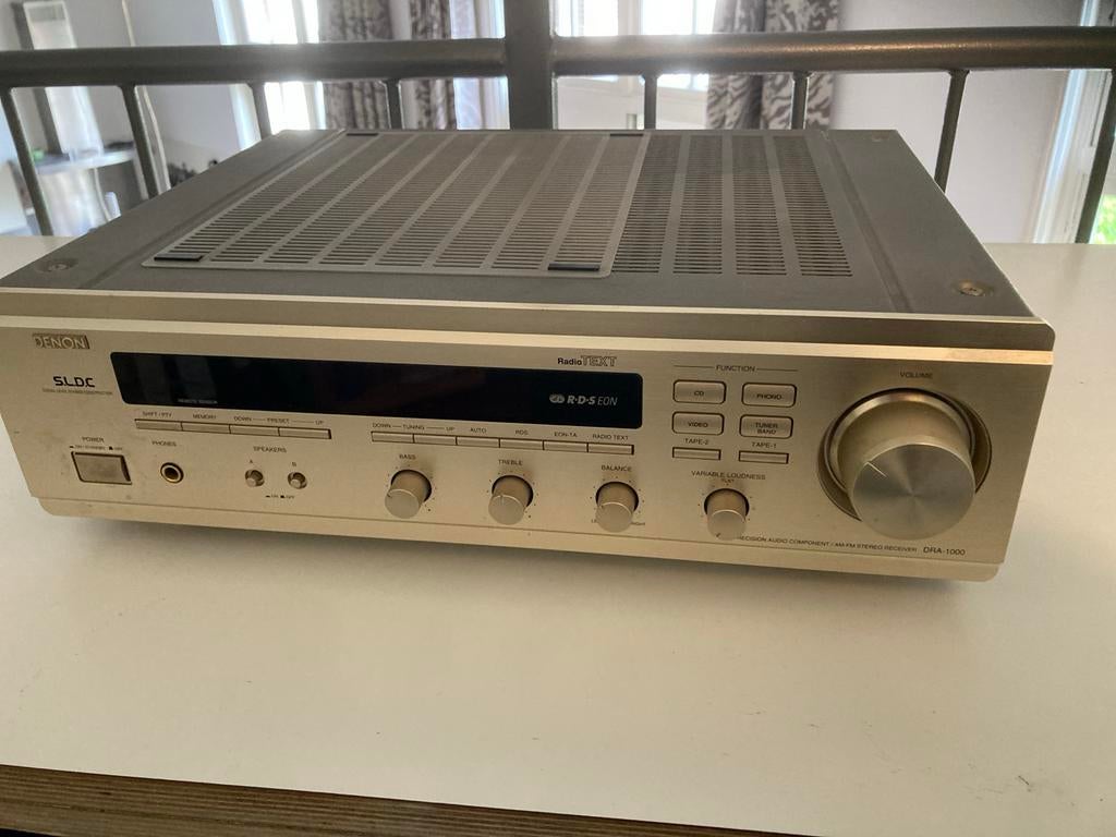 Denon DRA-1000 Stereo Receiver Versterker, Audio, Tv en Foto, Versterkers en Receivers, Ophalen, Gebruikt, Denon, 60 tot 120 watt