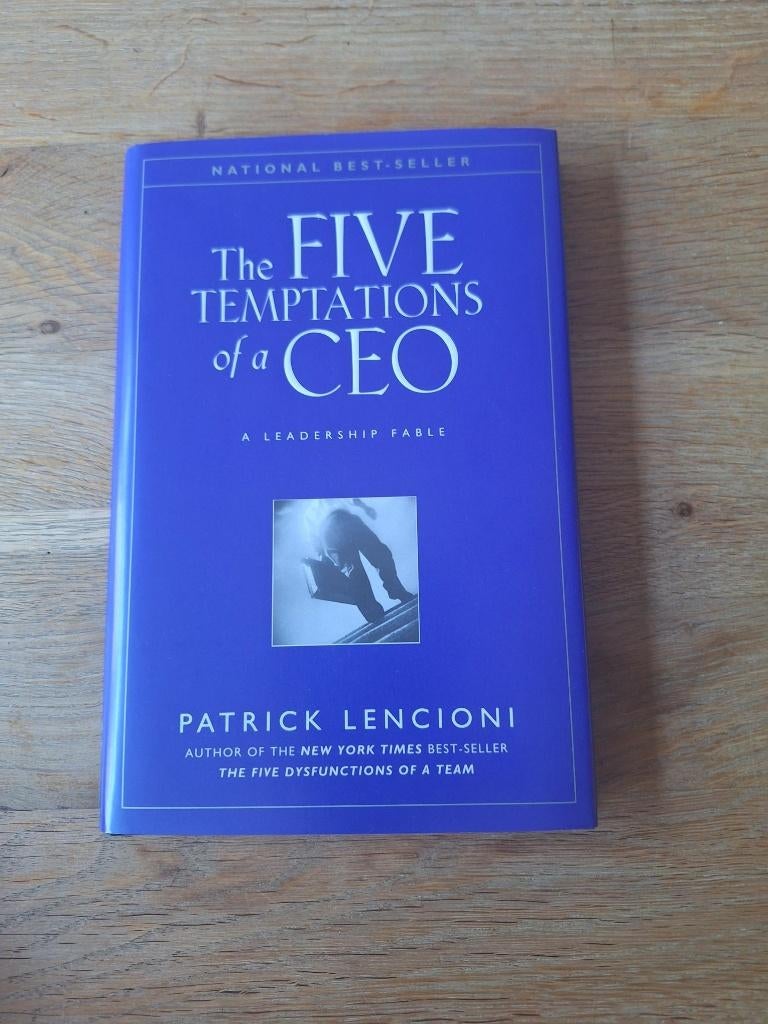 The five temptations of a CEO, Patrick Lencioni, Nieuw, Ophalen of Verzenden, WO