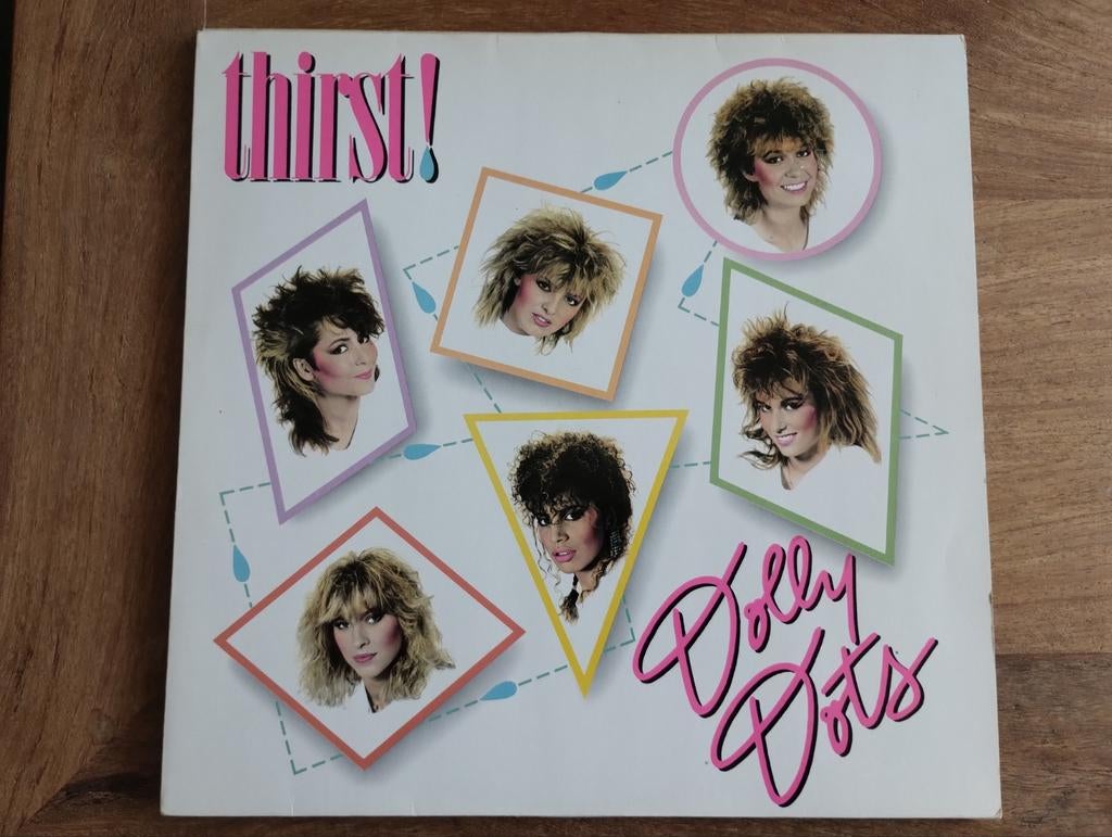 Dolly Dots - Thirst! LP (1986), Cd's en Dvd's, Ophalen of Verzenden, 1980 - 1989, Gebruikt, 12 inch
