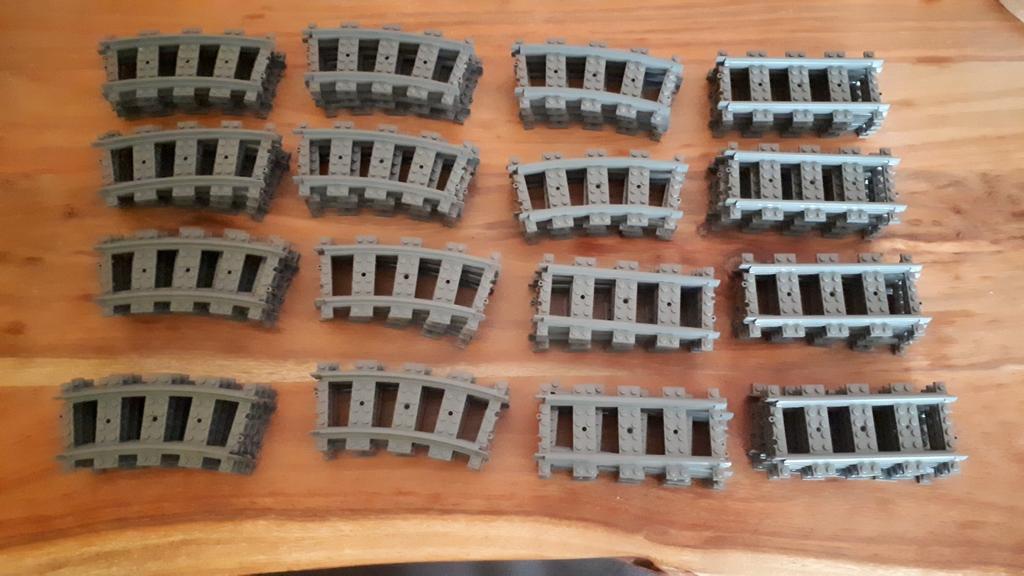 Lego rails en wissels voor legotreinen., Ophalen of Verzenden, Gebruikt, Overige typen, Lego